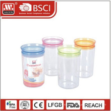 High quality plastic storage canister